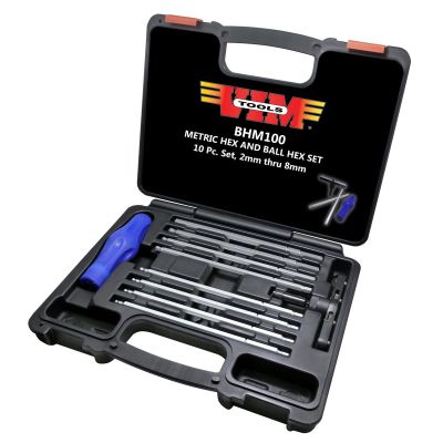 VIMBHM8 image(0) - VIM Tools 8Mm  Ball Hex 7" Long Dr Blade