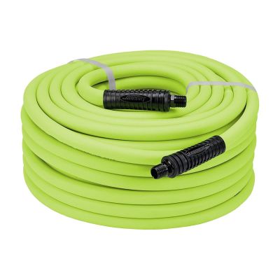 LEGHFZ1250YW4 image(0) - Legacy Manufacturing Flexzilla Air Hose, 1/2" x 50', 1/2" MNPT Fittings