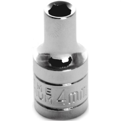 WLMW36204 image(0) - Wilmar Corp. / Performance Tool 1/4" Drive 4mm 6pt Socket