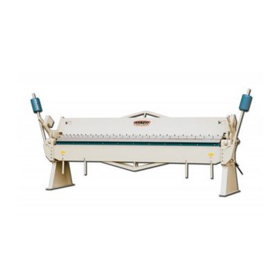 BLI1000380 image(0) - Baileigh BB-12016 - Heavy Duty Manually Operated Box and Pan (Finger) Brake, 10' Length, 16 Gauge Mild Steel Capacity