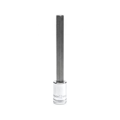KDT82582 image(0) - GEARWRENCH 1/2 Inch Drive Long Length Hex Bit Metric Socket 12mm
