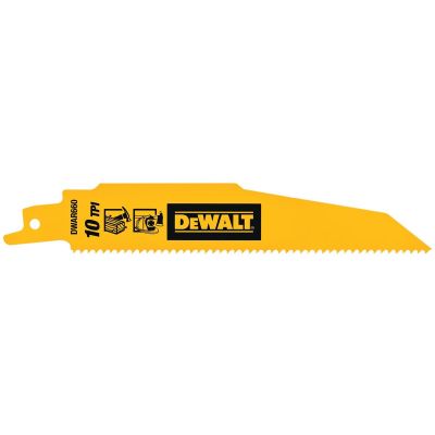DWTDWAR660 image(0) - DEWALT DEMOLITION BIMETAL RECIPROCATING SAW BLADES