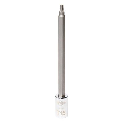 MAY16414 image(0) - Mayhew Mayhew T15 Torx&reg; Medium Insert Socket Bit, 1/4-Inch Drive