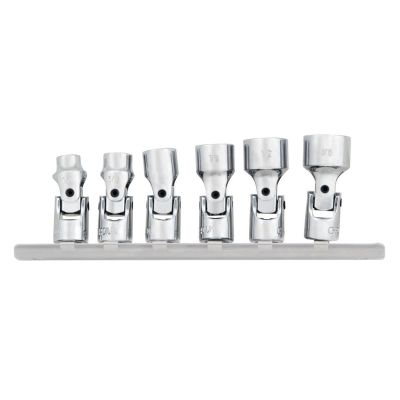 WLMW36980 image(0) - Wilmar Corp. / Performance Tool 6 Piece 1/4" Drive SAE Flex Socket Set