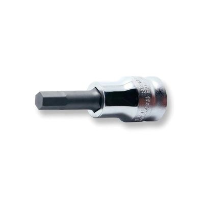 KKN3010MZ-50-3 image(0) - Ko-ken USA 3010MZ.50-3 3/8 Square Drive Bit Socket 3 mm 6 Point Length 50 mm Z-series
