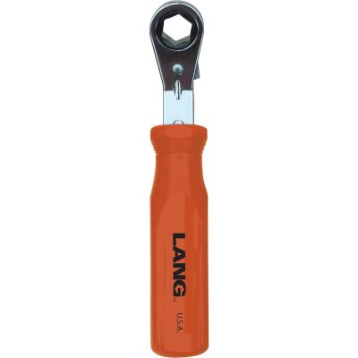 KASVSW-18 image(0) - Lang Tools (Kastar) VSW-18 - H.D. Truck Valve Stem Ratchet Wrench - 9/16"
