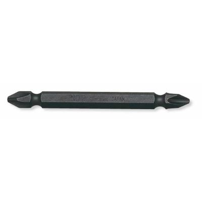 KKN123PG-75-39 image(0) - Ko-ken USA 123PG.75-3(9) 1/4 Hex Drive Double Ended Bit PH3 Length 75 mm Magnetized