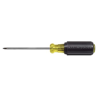KLE6624INS image(0) - Klein Tools Insulated Screwdriver, #2 Square, 4-Inch Round Shank