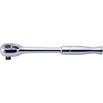 KKN4750PB image(0) - Ko-ken USA 4750PB 1/2 Square Drive Ratchet Handle 30 teeth Length 250 mm Push Button Polished Handle