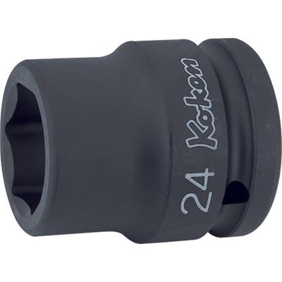 KKN16401M-21 image(0) - Ko-ken USA 16401M-21 3/4 Sq. Dr. Socket 21mm 6 point Length 50mm Thin walled