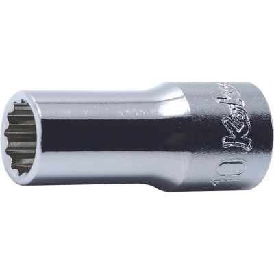 KKN3305XA-11-16 image(0) - Ko-ken USA 3305XA-11/16 3/8 Square Drive Socket 11/16 12 Point Length 40 mm