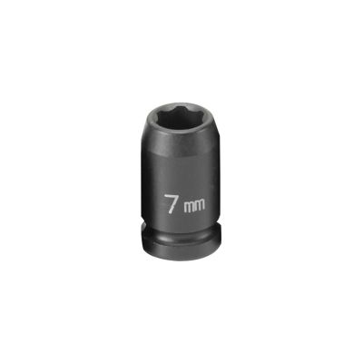 GRE907MS image(0) - Grey Pneumatic 1/4" Surface Drive x 7mm Standard  Socket
