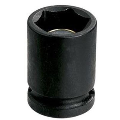 GRE2015MG image(0) - Grey Pneumatic 1/2" Drive x 15mm Magnetic Standard Socket