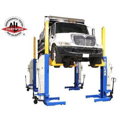ATEML-4034BC image(0) - Atlas Automotive Equipment ALI Certified Battery Powered Mobile Column Lift System 74,000 lb. Capacity