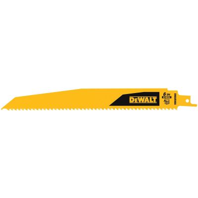 DWTDWAR966-15 image(0) - DEWALT 9IN 6TPI DEMO RECIP BLD 5-CT