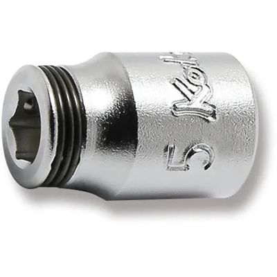 KKN2450MS-5 image(0) - Ko-ken USA 1/4 Sq. Dr. Short NUT GRIP&reg; Socket  -  5mm