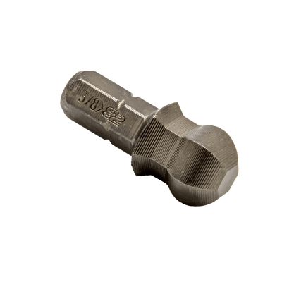 VIMVI104BH12 image(0) - VIM Tools 3/8 Inch Ball Hex Bit 1/4 Inch Hex Drive X 1 Inch Long