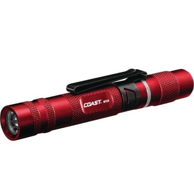 COS31107 image(0) - COAST HP2R 280 Lumen Rechargeable Penlight with Twist Focus - Red