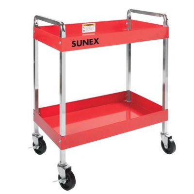 SUN8005SC image(0) - SUNEX 350lb Capacity Multi Purpose Service Cart - Red