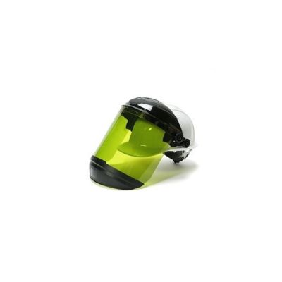 SRWS31202 image(0) - Sellstrom Face Shield - 312 Series - 8" x 15" x 0.60" Window - ArcFlash - Universal Hard Hat Adapter Headgear - Dual Crown