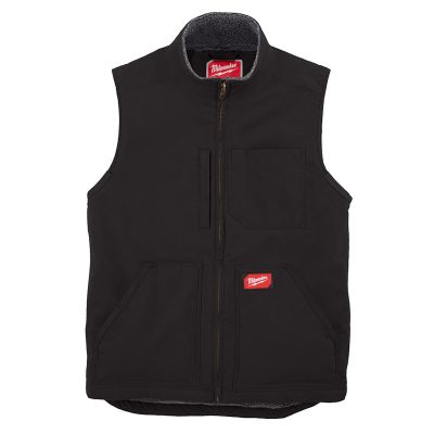MLW801B-2X image(0) - Milwaukee Tool HEAVY DUTY SHERPA-LINED VEST - BLACK 2X