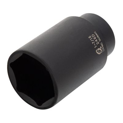 SUN246D image(0) - SUNEX SOCKET IMPACT 1-7/16 1/2IN. DRIVE DEEP 6 POINT
