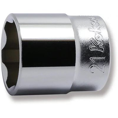 KKN3410M-21 image(0) - Ko-ken USA 3410M-21 3/8 Square Drive Socket 21 mm Surface Length 32 mm