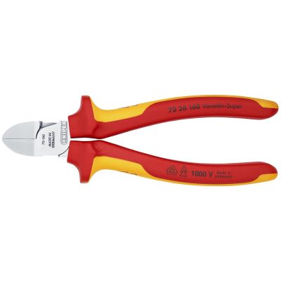 KNP7026160 image(0) - KNIPEX DIAGONAL CTR.-1,000V INSLTD