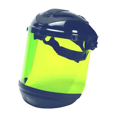 SRWS31200 image(0) - Sellstrom Face Shield - 312 Series - 8" x 15" x 0.60" Window - ArcFlash - Ratcheting Headgear - Dual Crown