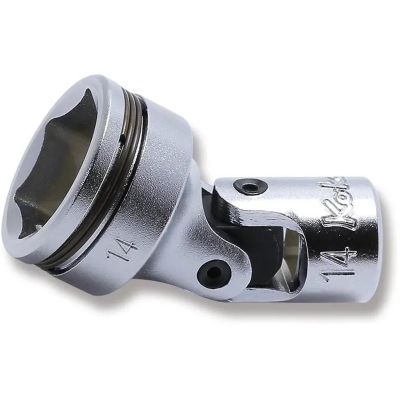 KKN2441M-14 image(0) - Ko-ken USA 1/4 Sq. Dr. Universal NUT GRIP&reg; Socket - 14mm