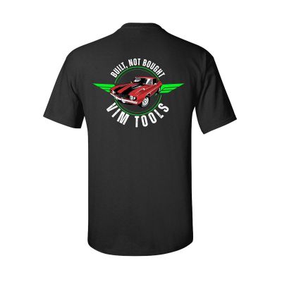 VIMBLTNBTBK-M image(0) - VIM Tools VIM BUILT NOT BOUGHT T SHIRT (BLACK) - MEDIUM