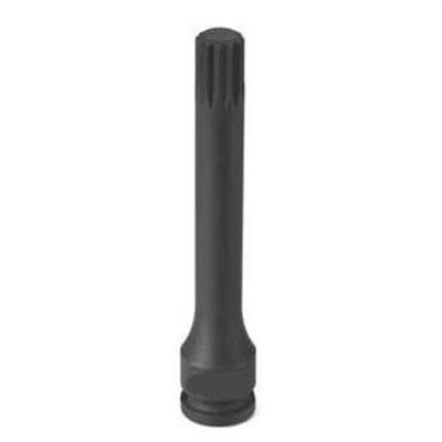 GRE11084ST image(0) - Grey Pneumatic 3/8" Drive x M8 Tamper Proof Triple Sq. 4" Length