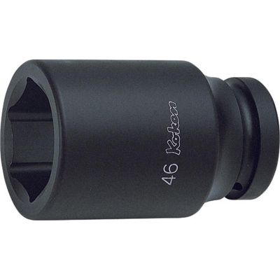 KKN18300A-1-1-8 image(0) - Ko-ken USA 18300A-1.1/8 1 Sq. Dr. Socket 1.1/8 6 point Length 108mm