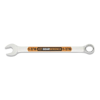 KDT81817H image(0) - GEARWRENCH 1-7/16" 12 Point Hi-Viz Long Pattern Combination Wrench