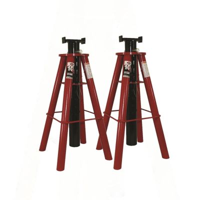INT3310B image(0) - American Forge & Foundry Jack Stands - 10 Ton Capacity - Pin Style - High Lift - Pair