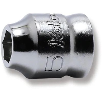 KKN2400MZ-5 image(0) - Ko-ken USA 2400MZ-5 1/4 Sq. Dr. Socket 5mm 6 point Length 14mm Z-series