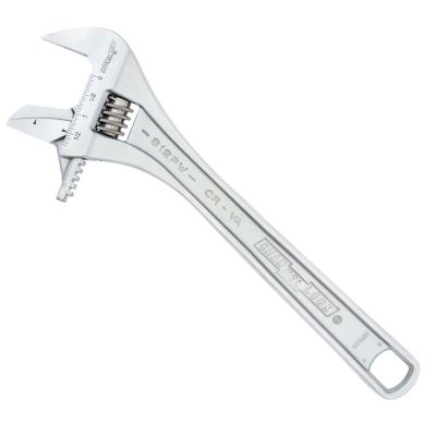 CHA812PW image(0) - Channellock 812PW 12 Inch Reversible Jaw Adjustable Wrench