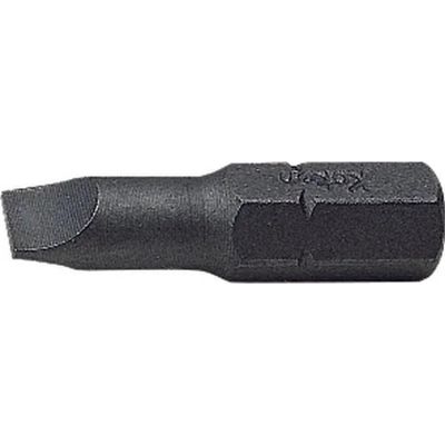 KKN108S-25-5-5 image(0) - Ko-ken USA 108S.25-5.5 1/4 Hex Drive Bit Slotted 0.8 X 5.5 Length 25 mm