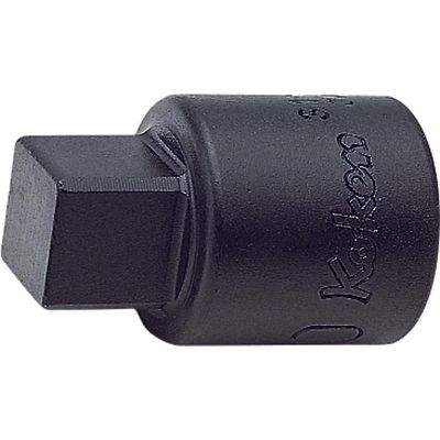 KKN3110M-12 image(0) - Ko-ken USA 3110M-12 3/8 Square Drive Bit Socket 12 mm Square Length 28 mm For Drain Plug