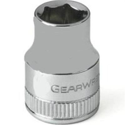 KDT80137 image(0) - GEARWRENCH 1/4 Inch Drive 6 Point Standard Metric Socket 15mm