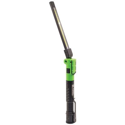 KTI73354 image(0) - K Tool International 350 Lumen 3-Way Foldable Slim Work Light (Lime Green)