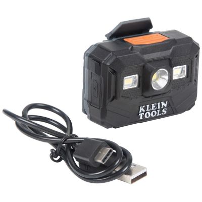 KLE56062 image(0) - Klein Tools Rechargeable Headlamp and Work Light, 300 Lumens All-Day Runtime