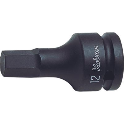 KKN14012M-60-16 image(0) - Ko-ken USA 14012M.60-16 1/2 Sq. Dr. Bit Socket 16mm Hex Length 60mm