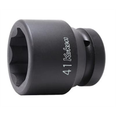 KKN18410M-33 image(0) - Ko-ken USA 18410M-33 1 Sq. Dr. Socket 33mm Surface Drive Length 62mm