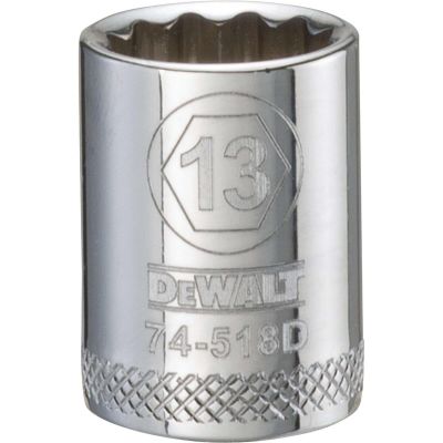 DWTDWMT74518OSP image(0) - DEWALT 001Pc 38Dr Socket-12Pt-13