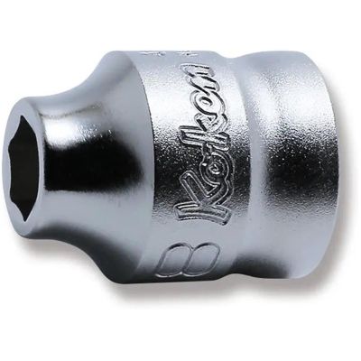 KKN4400MZ-8 image(0) - Ko-ken USA 4400MZ-8 1/2 Square Drive Socket 8 mm 6 Point Length 26 mm Z-series