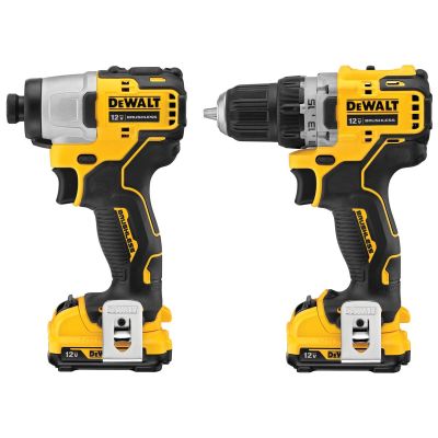 DWTDCK221F2 image(0) - DeWalt XTREME 12V MAX* Brushless Cordless Drill and Impact Driver Combo Kit