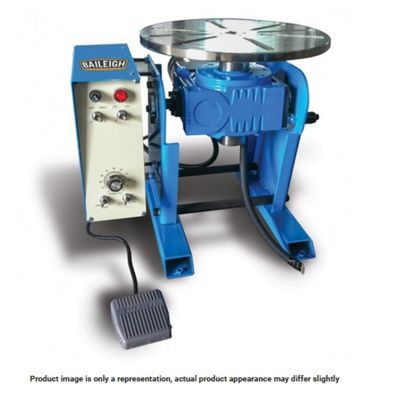 BLI1008396 image(0) - Baileigh WP-450 - 110V 13" Welding Positioner, 450 lbs Capacity and 90 degrees