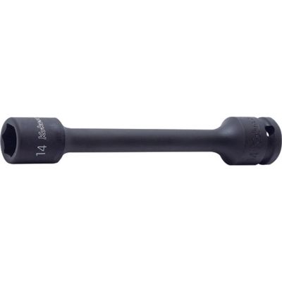 KKN14145M-250-12 image(0) - Ko-ken USA 14145M.250-12 1/2 Sq. Dr. Extension Socket 12mm 6 point Length 250mm