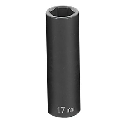 GRE2017MD image(0) - Grey Pneumatic 1/2" Drive x 17mm Deep Socket